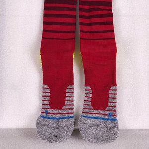 STANCE Red Grey Athletic Crew Sock